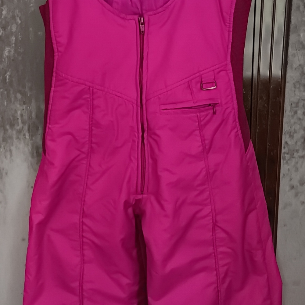 Sportalm Kitzbühel 1 Piece Winter Jumpsuit Snowsuit Ski Suit Pink Sz 10 Preowned